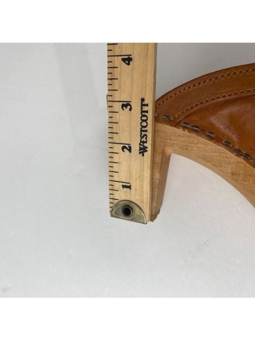 Designed by Skandals sandals women’s brown Leather size 36 shoes used - Picture 3 of 14